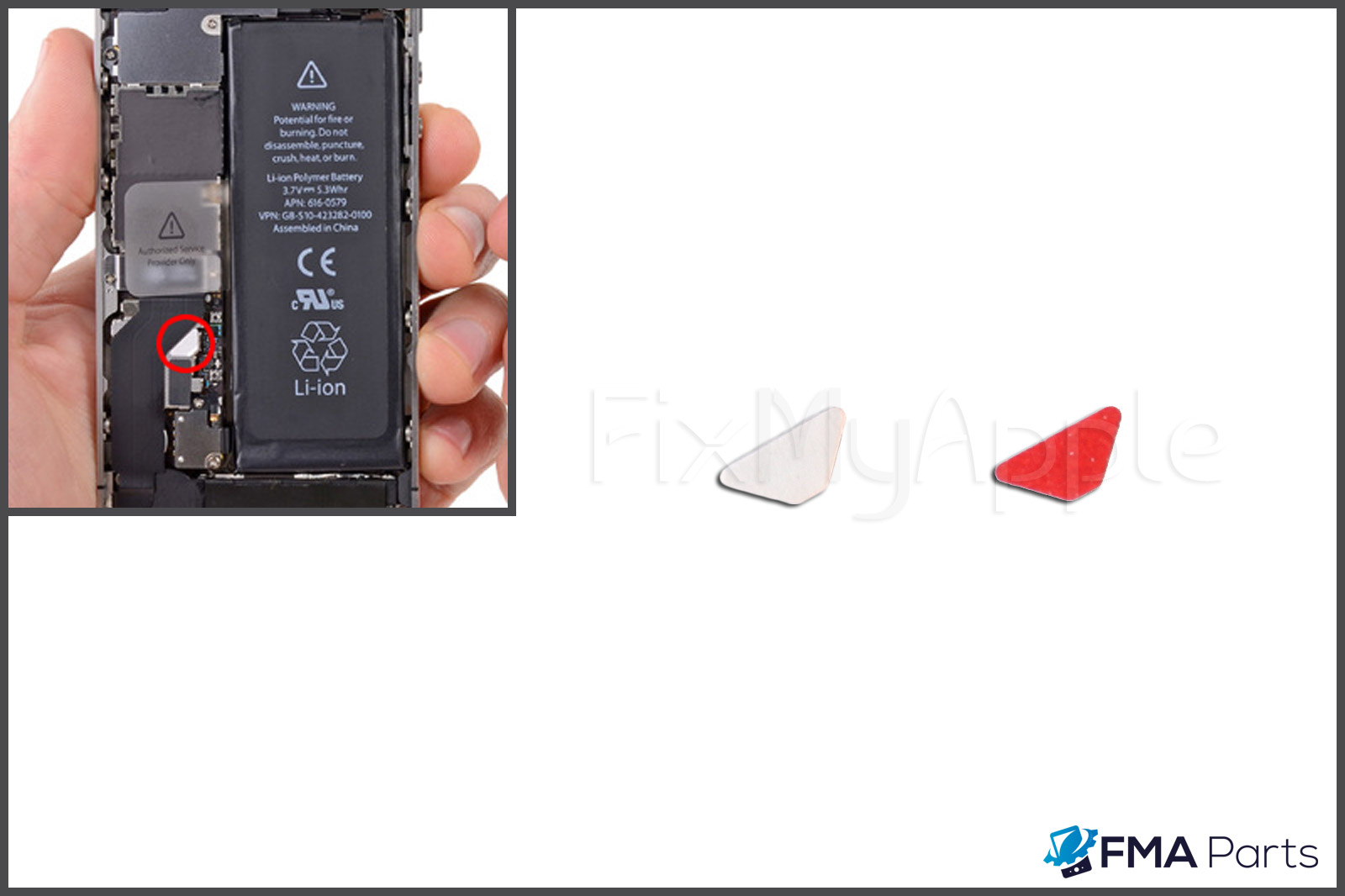 Iphone 4s Original Water Damage Indicator Stickers Replacement Repair 